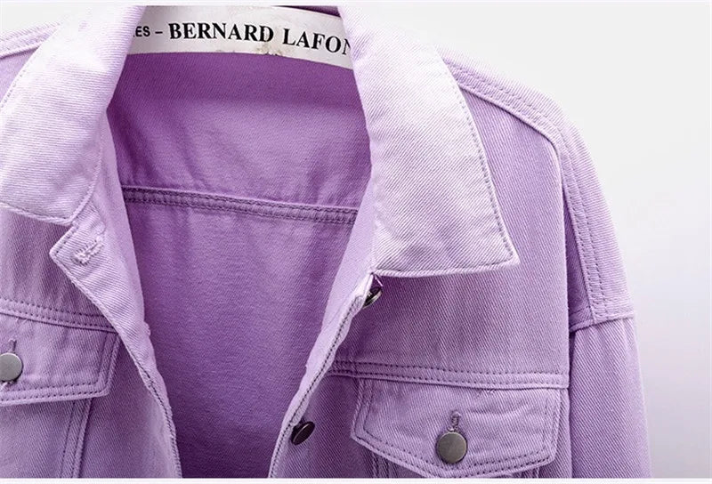 Loose Short Denim Jacket