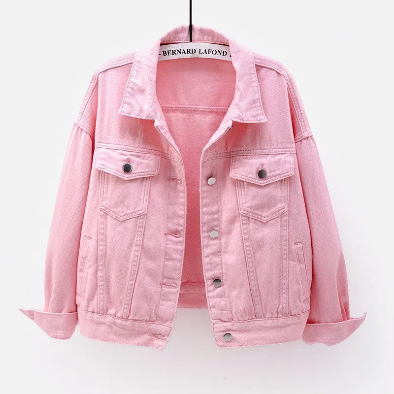 Loose Short Denim Jacket