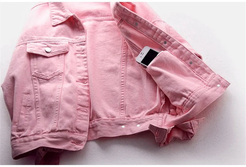 Loose Short Denim Jacket