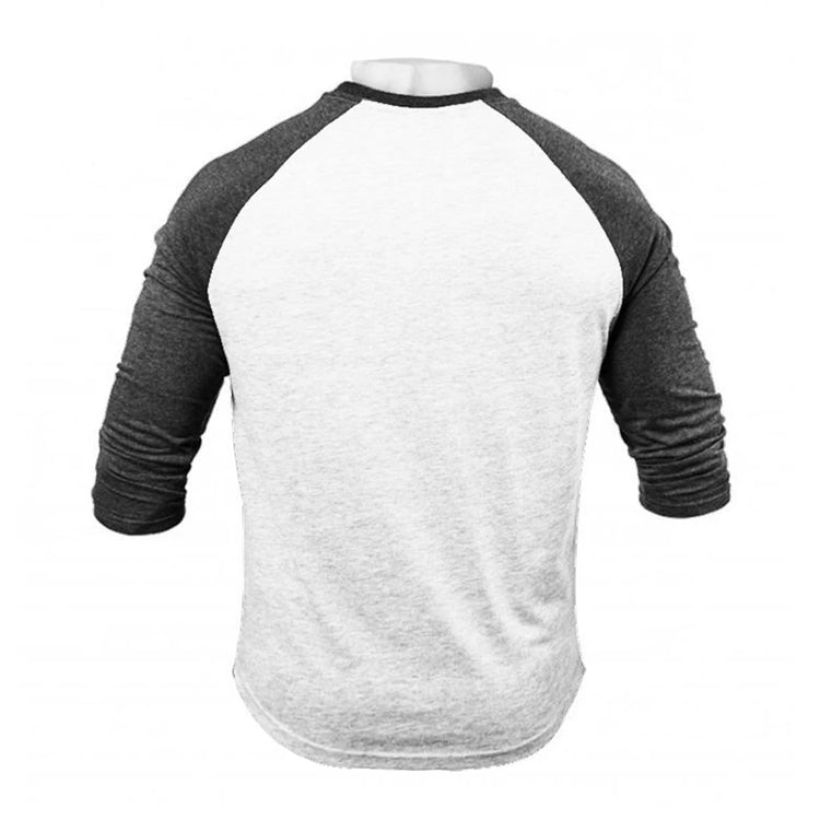 Men's Three-Quarter Sleeve Printed T-Shirt