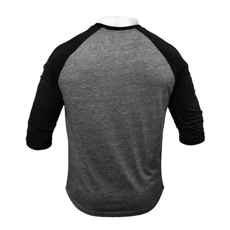 Men's Three-Quarter Sleeve Printed T-Shirt