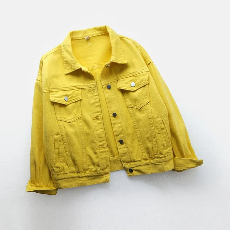 Loose Short Denim Jacket