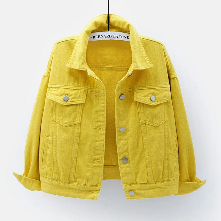 Loose Short Denim Jacket