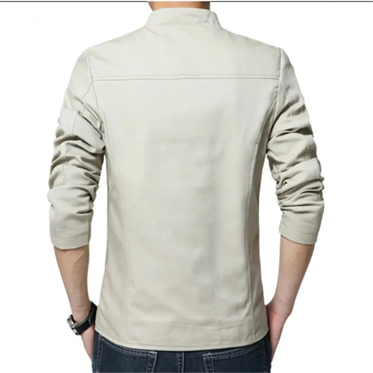 Men's Slim Stand-Collar Jacket