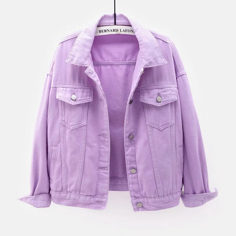 Loose Short Denim Jacket