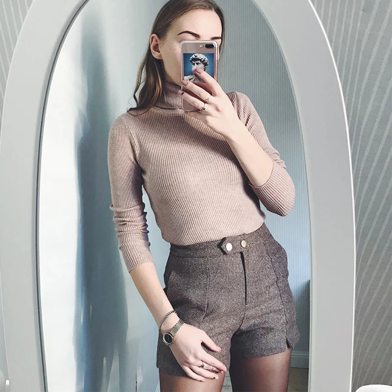 Thin Turtleneck Sweater