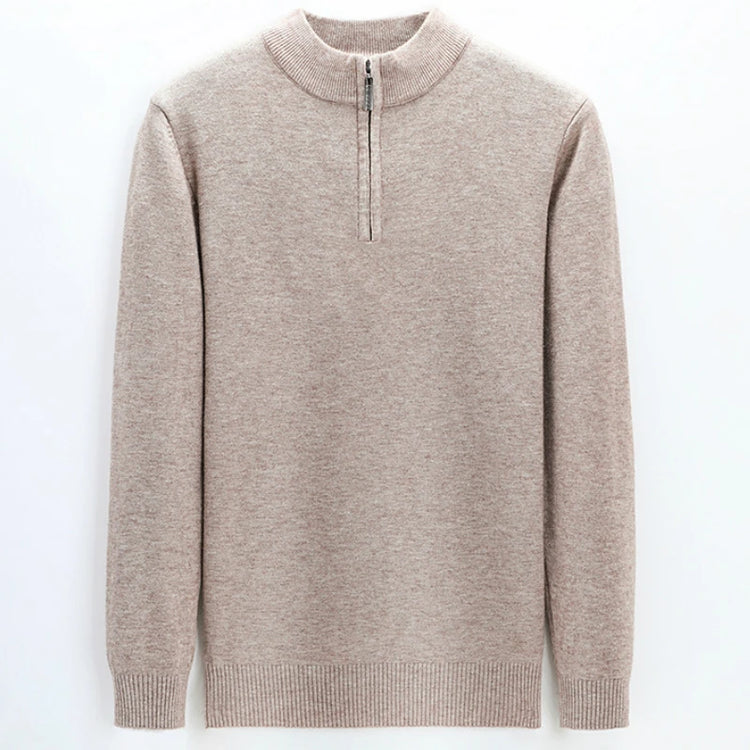 Men's Half-Zip Slim Sweater