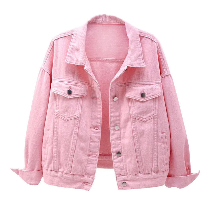 Loose Short Denim Jacket