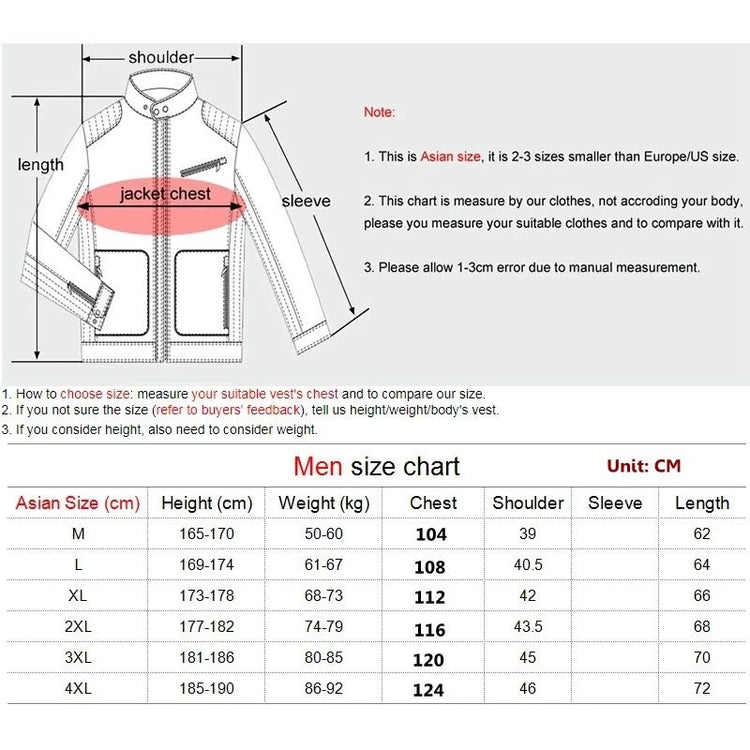 Men's Stand-Collar Vest Jacket