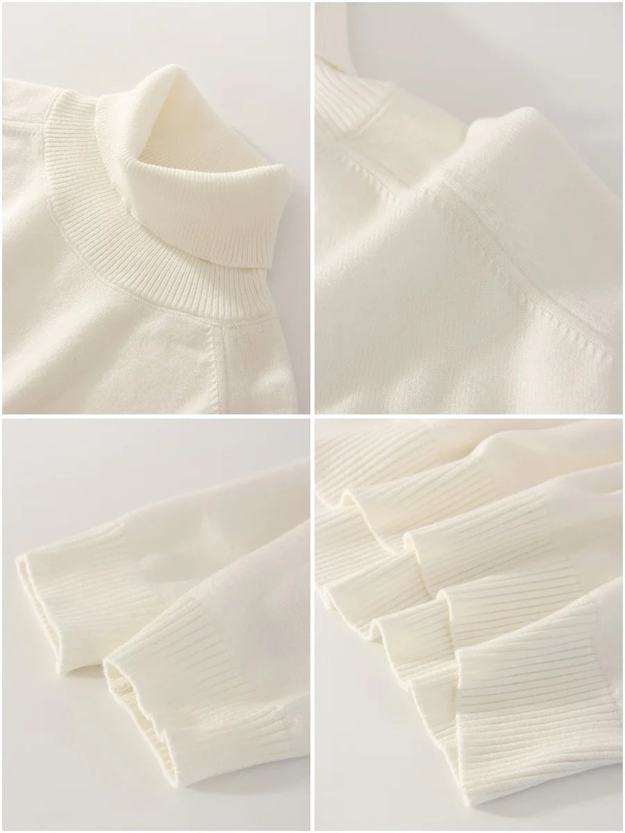 Oversized Chunky Turtleneck Sweater