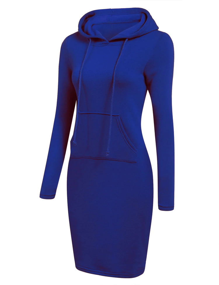 Hooded Sweatshirt Dress