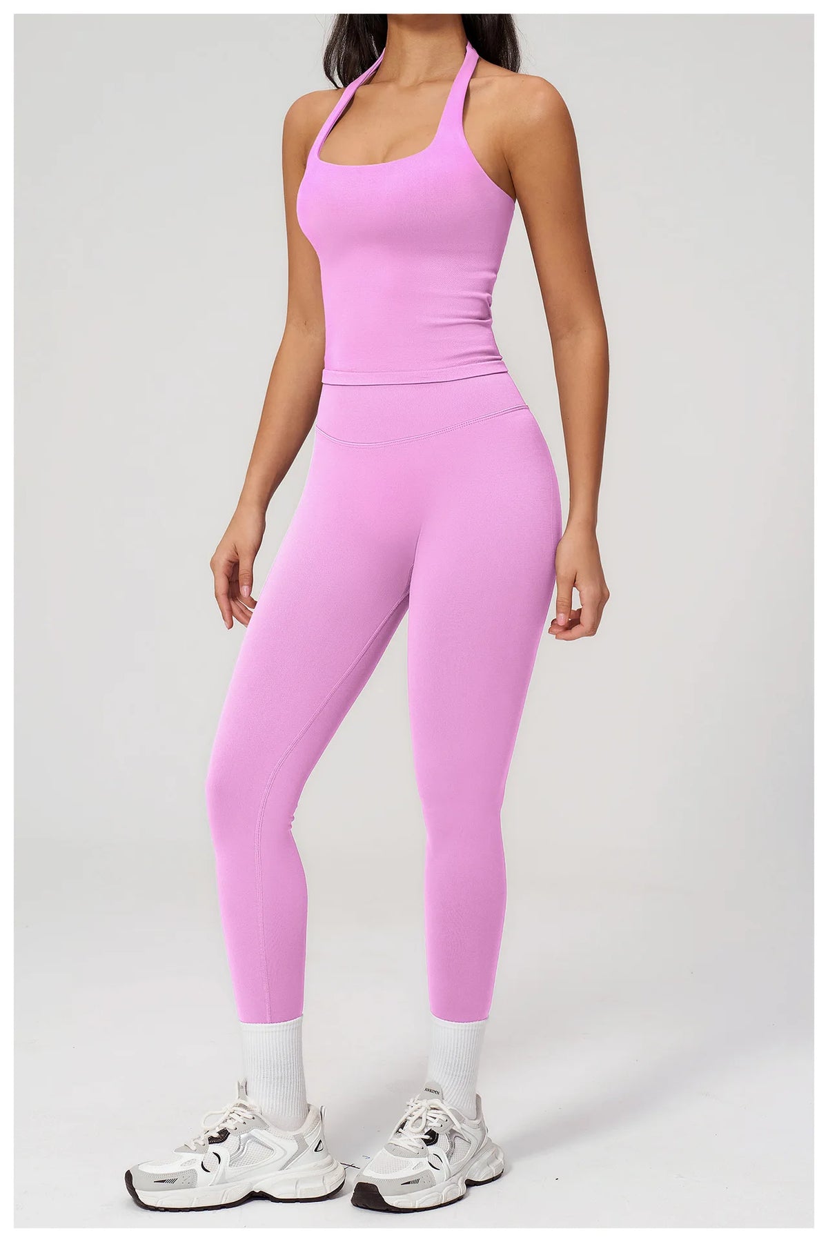 Slim Solid Two-Piece Set