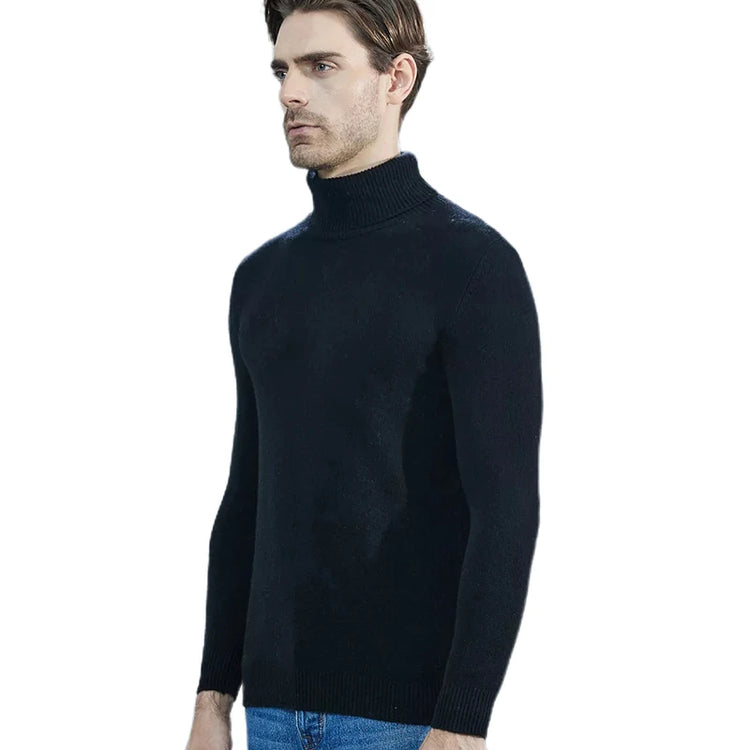 Men's Thick Turtleneck Sweater