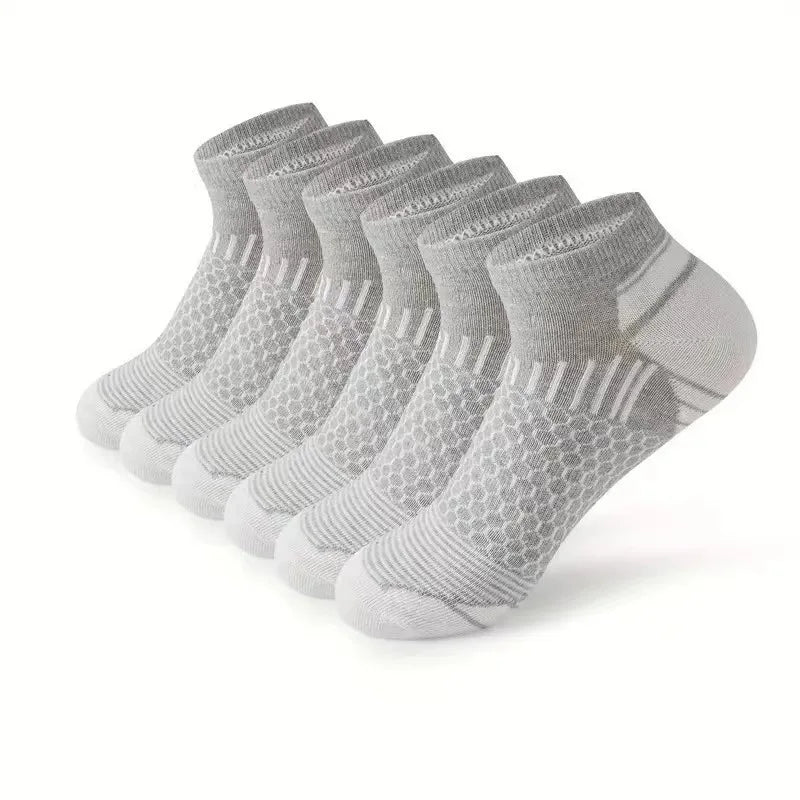 Men's Athletic Ankle Socks, 12 Pairs