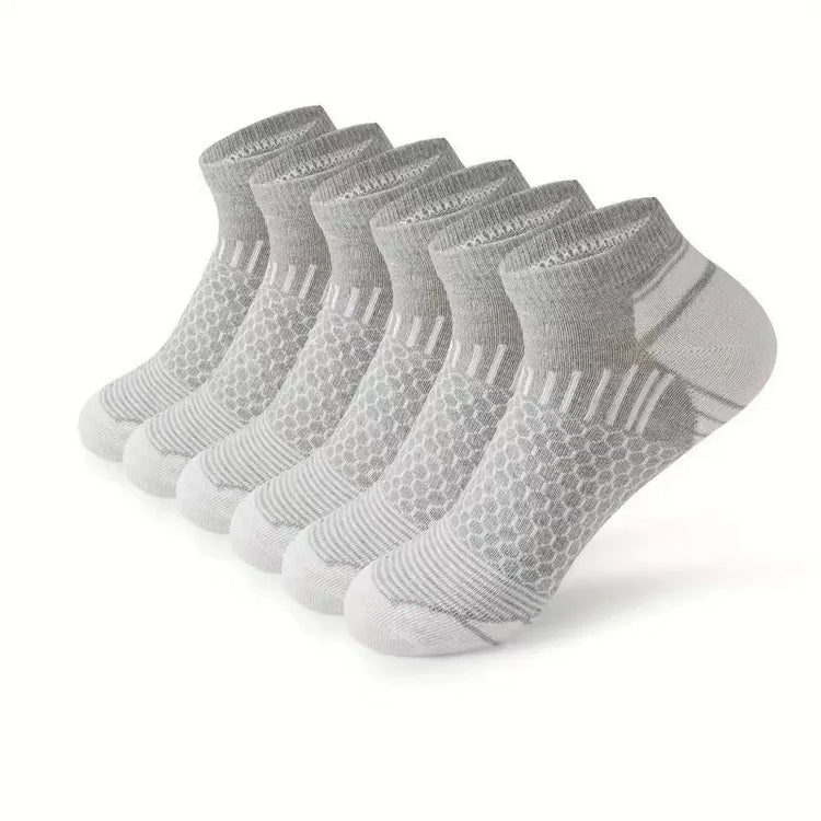 Men's Athletic Ankle Socks, 12 Pairs