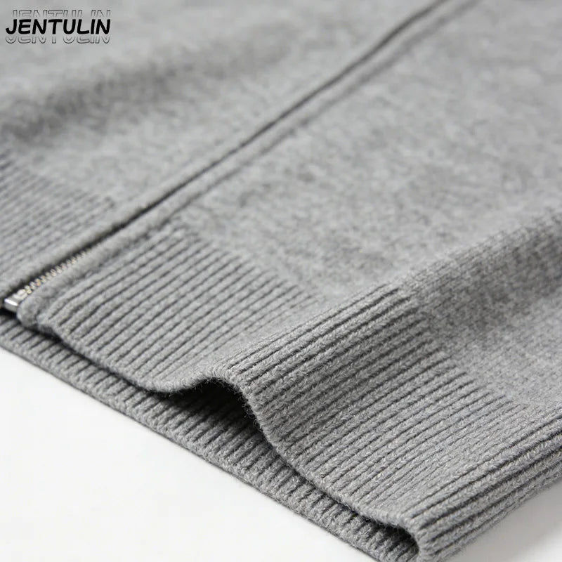 Men's Jacquard Letter Sweater