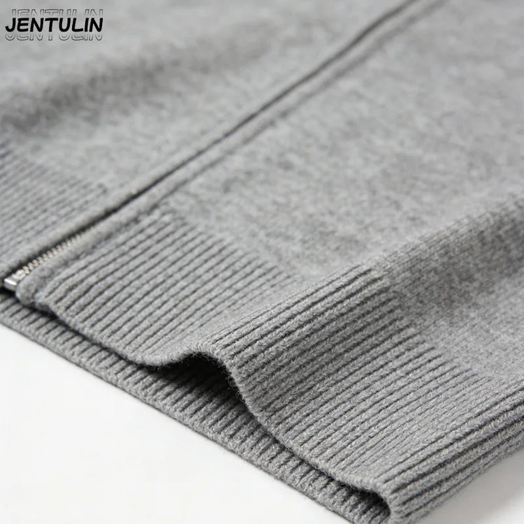 Men's Jacquard Letter Sweater