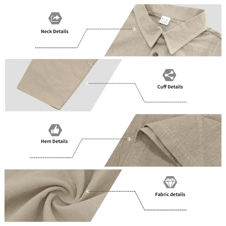 Men's Polo Shirt & Straight-Leg Pants Set