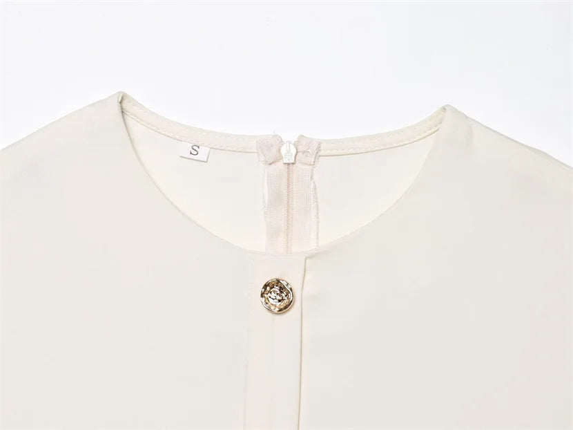 Button-Up Sleeveless Long Dress