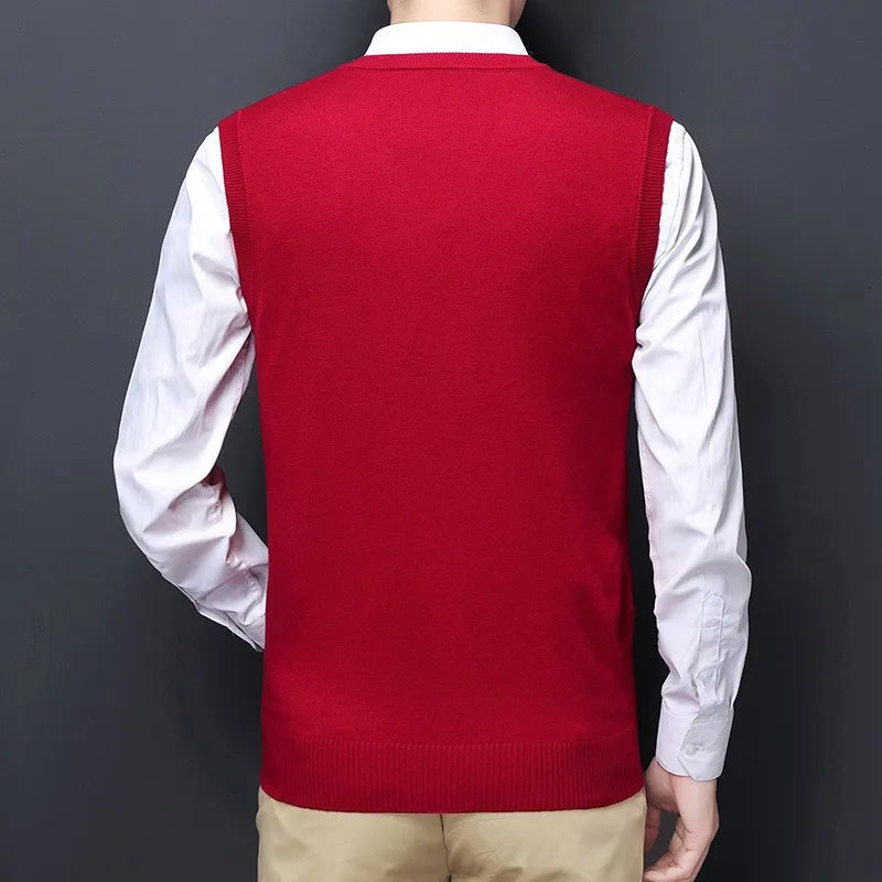 Men's Knit Sweater Vest