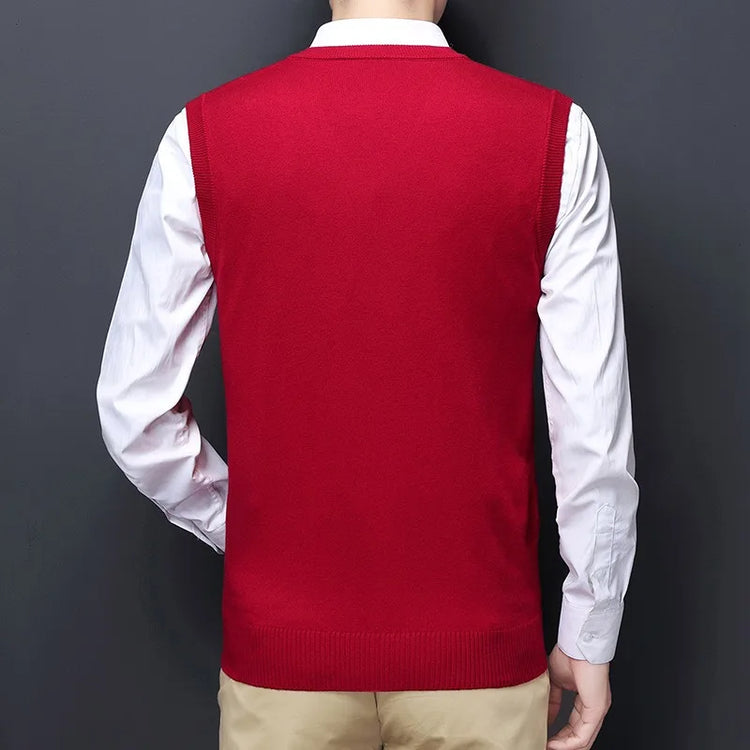 Men's Knit Sweater Vest