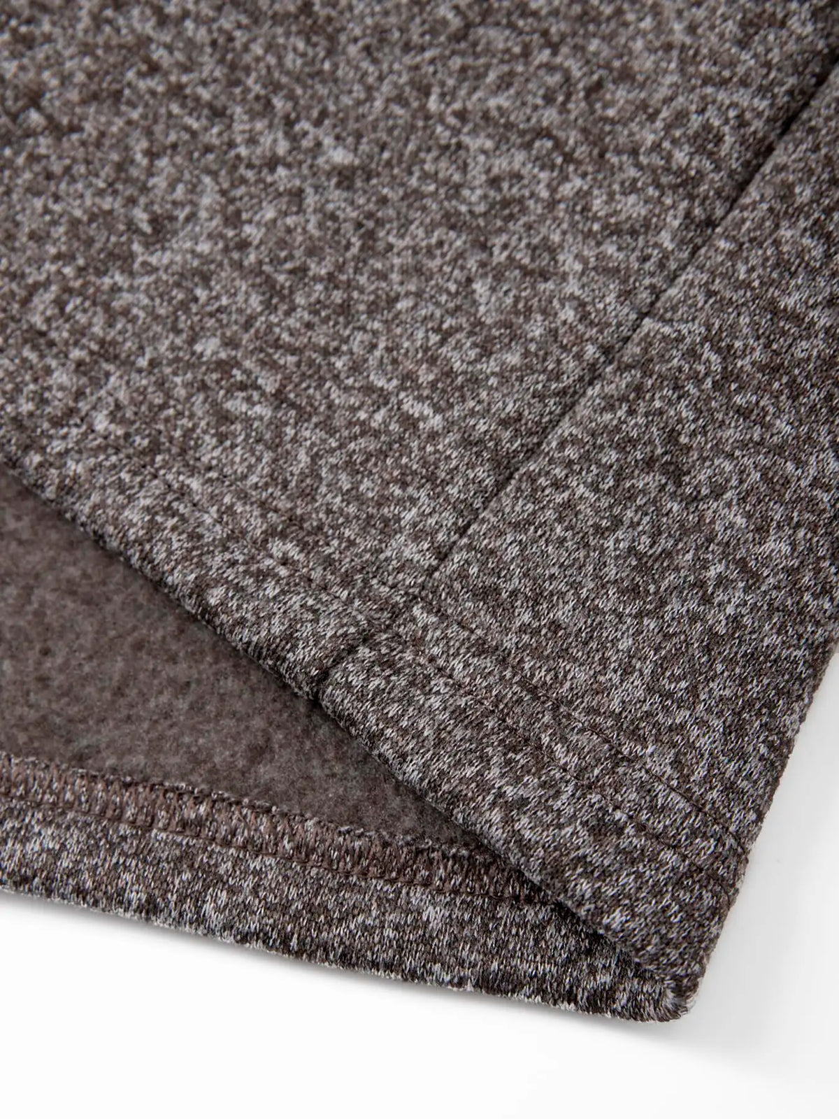 Men's Fleece-Lined Hooded Sweater Coat
