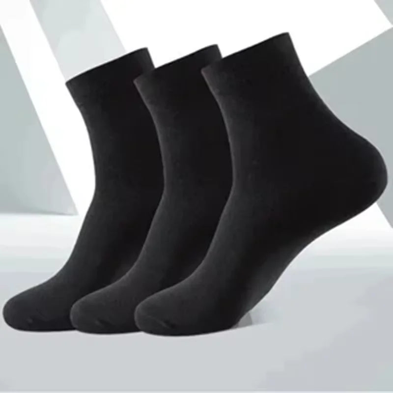 Men's Mid-Calf Sports Socks, 5 Pairs