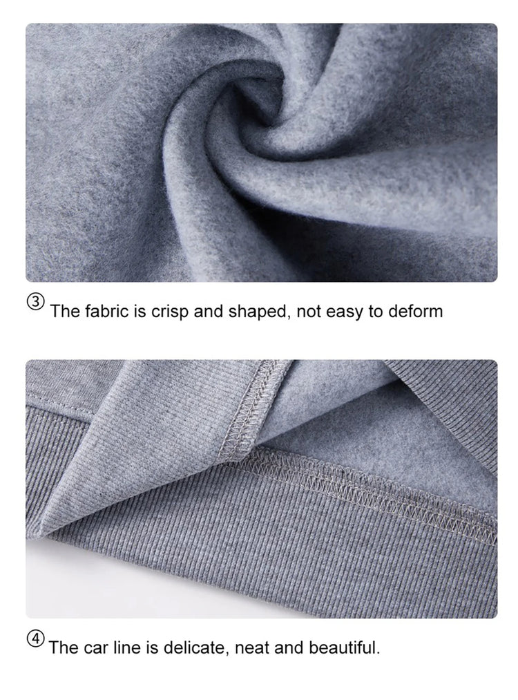 Men's Loose Pullover Sweatshirt Top