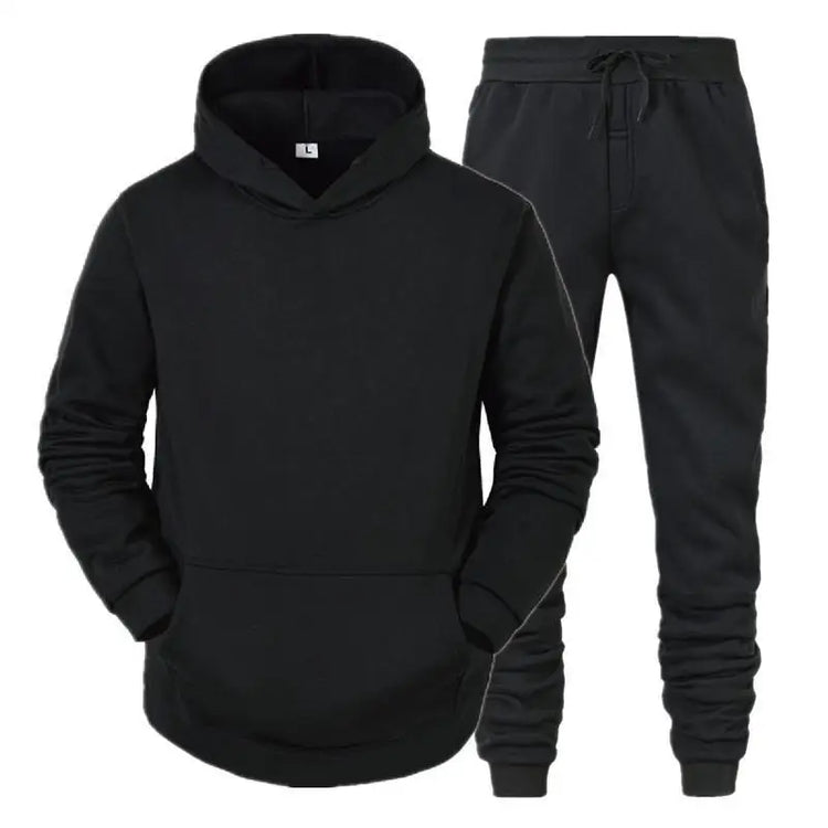 Men's Sporty Hoodie & Pants Set