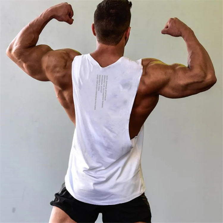 Men's Cut-Off Tank Top