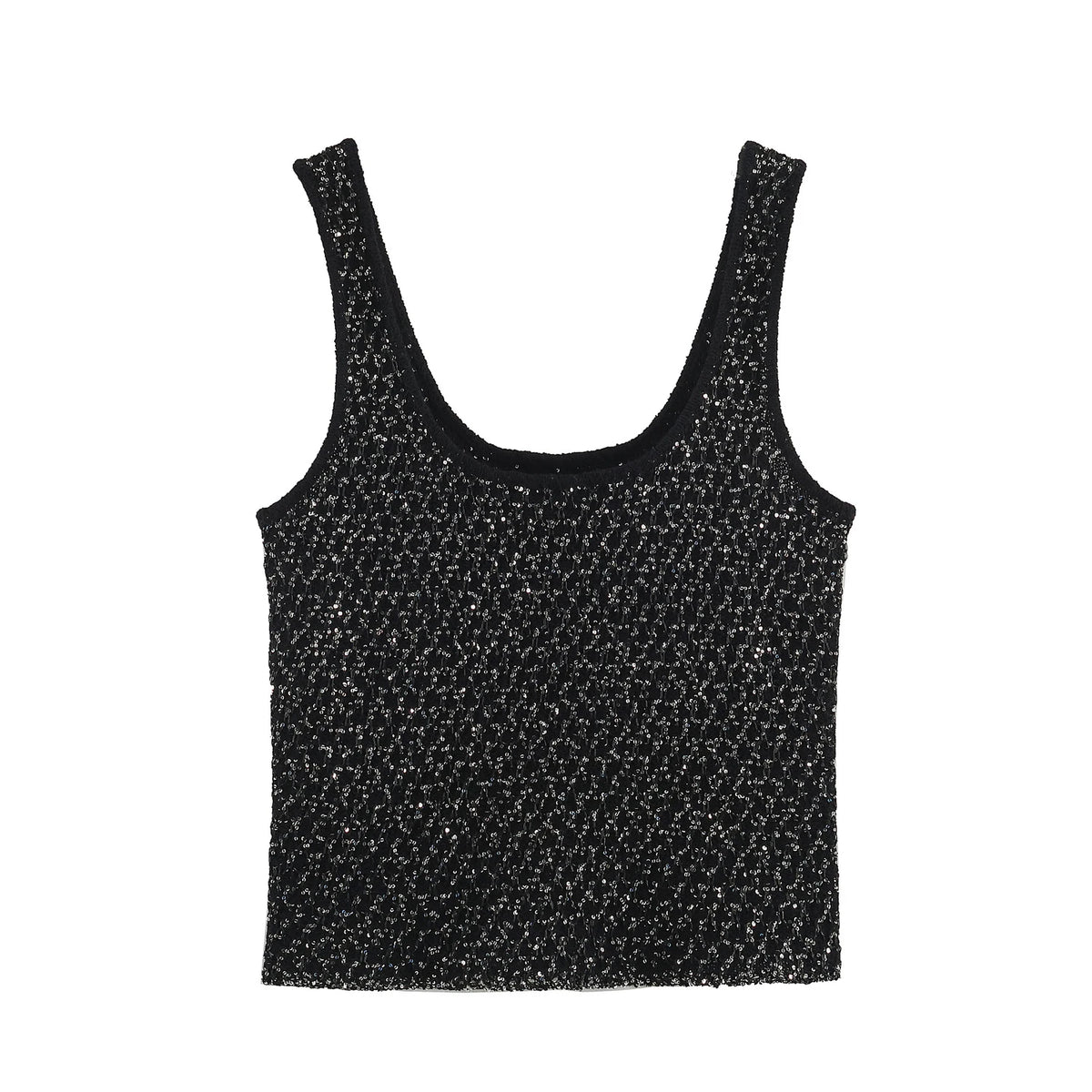 Pearl-Trim Knit Sweater Vest