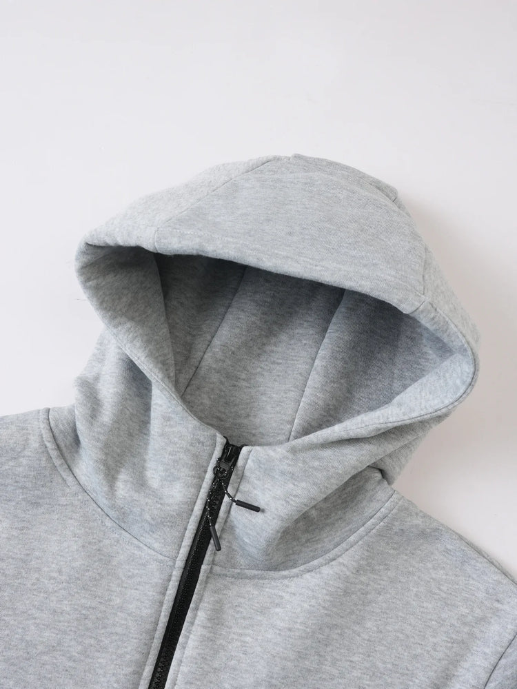 Men's Fleece-Lined Hoodie & Pants Set