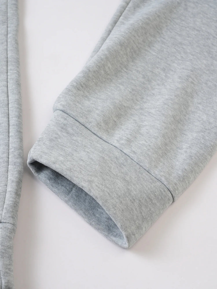 Men's Fleece-Lined Hoodie & Pants Set