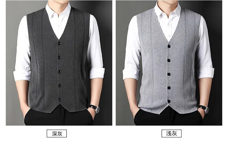 Men's Knit Sweater Vest