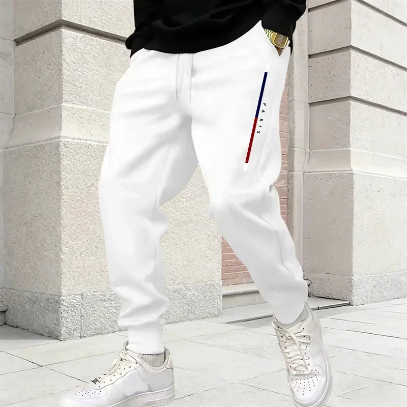 Men's Elastic-Waist Sweatpants