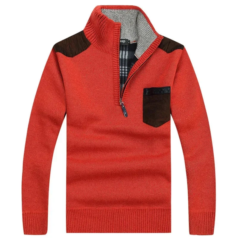 Men's Half-Zip Fleece Sweater