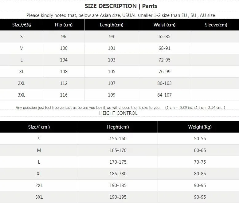 Men's Warm Jogger Pants