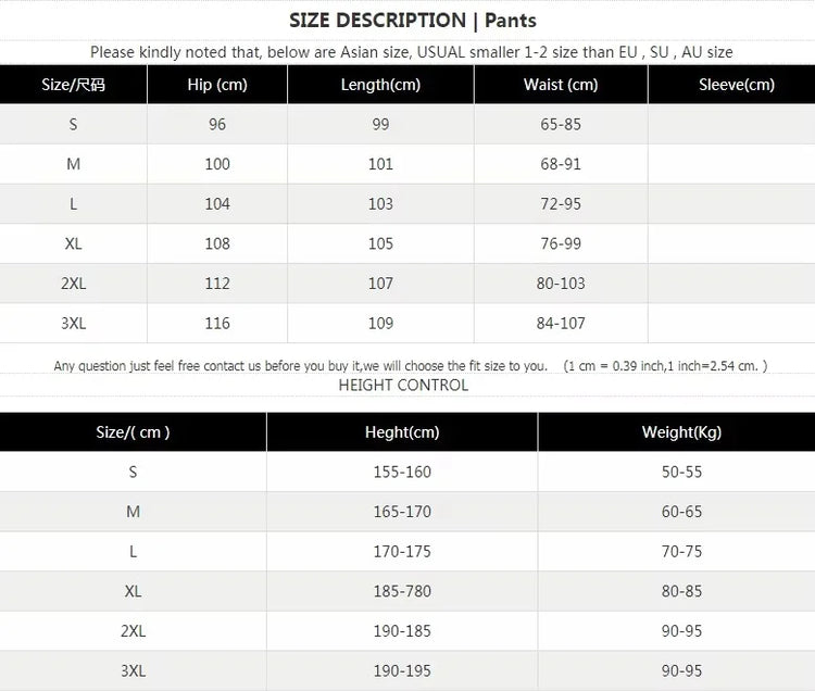 Men's Warm Jogger Pants