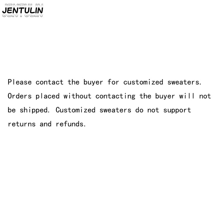 Men's Jacquard Letter Sweater
