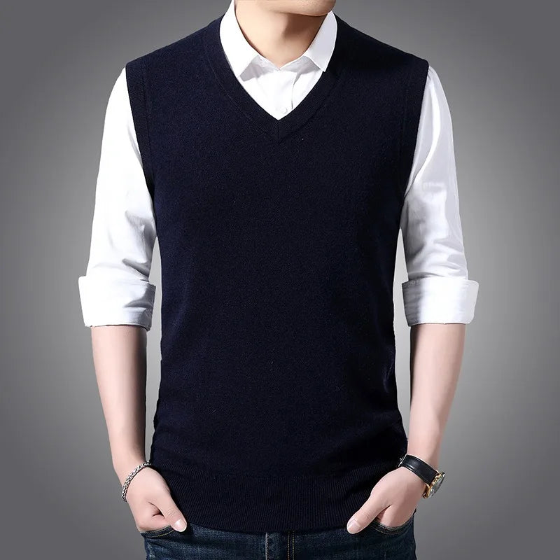 Men's Knit Sweater Vest