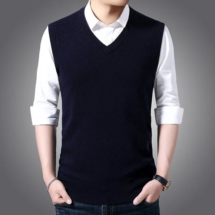 Men's Knit Sweater Vest