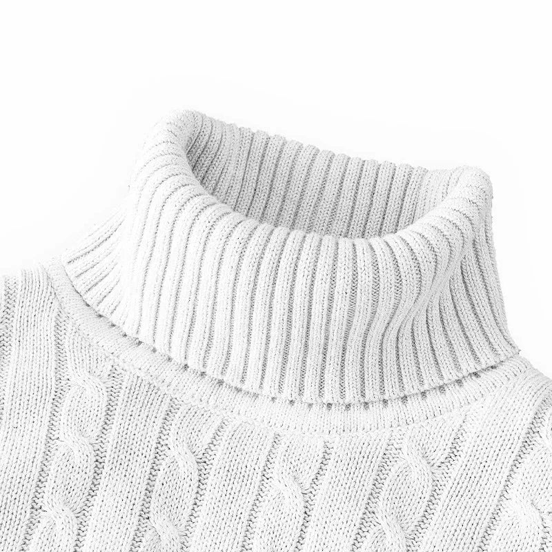 Men's Slim Turtleneck Sweater