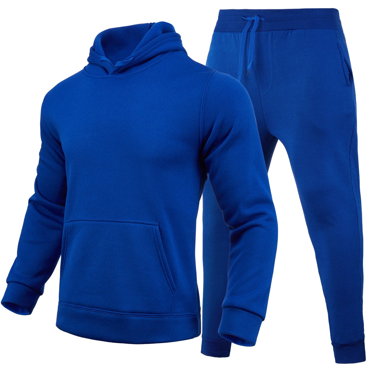 Men's Hooded Sweatshirt & Pants Set