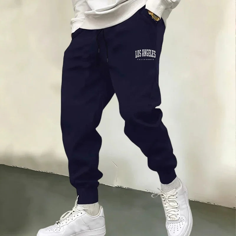 Men's Elastic-Waist Jogger Sweatpants