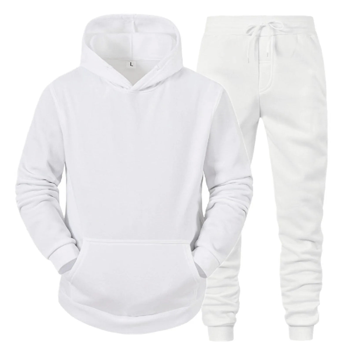 Men's Sporty Hoodie & Pants Set