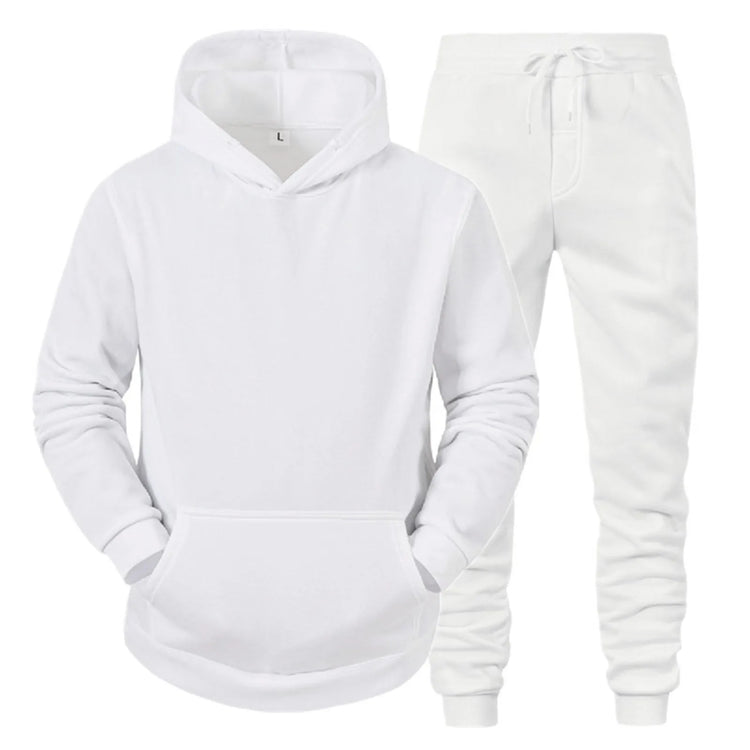 Men's Sporty Hoodie & Pants Set