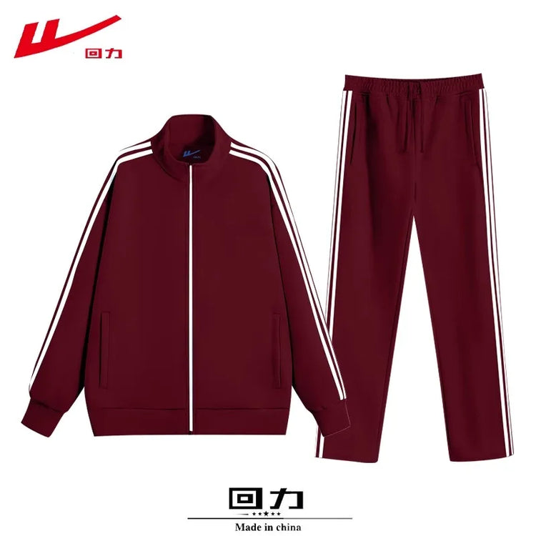 Women's Thickened Fleece Lined Sweatshirt And Pants Sporty Casual Outfit Two Piece Set Trendy Spring Autumn Winter Wear