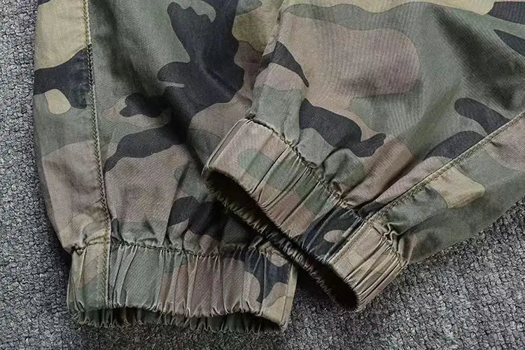 Men's Fleece Camo Cargo Pants