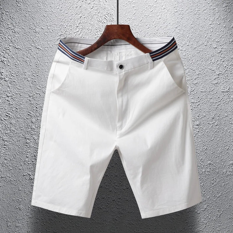 Men's Casual Elastic-Waist Shorts