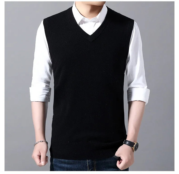 Men's Knit Sweater Vest